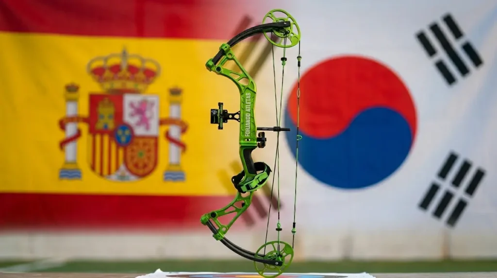 España gana el campeonato del mundo de tiro con arco.